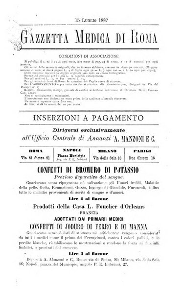 Gazzetta medica di Roma