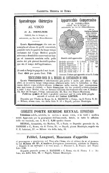 Gazzetta medica di Roma