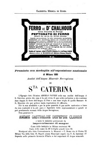 Gazzetta medica di Roma