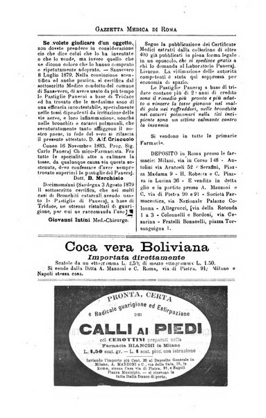 Gazzetta medica di Roma