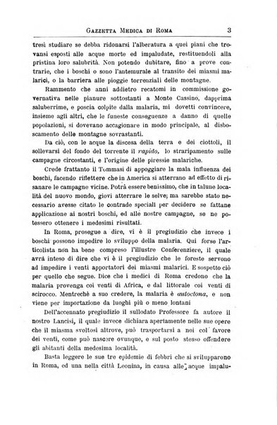 Gazzetta medica di Roma