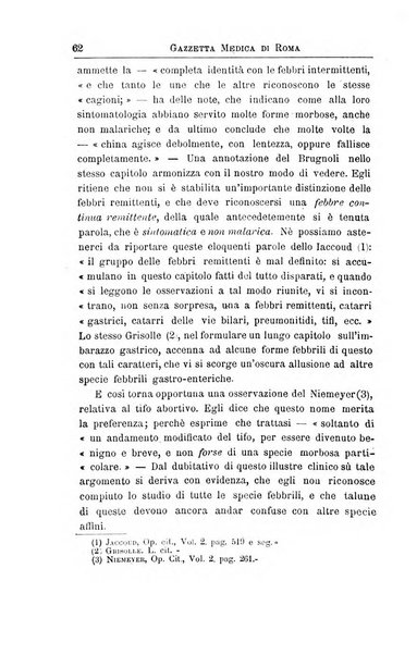 Gazzetta medica di Roma