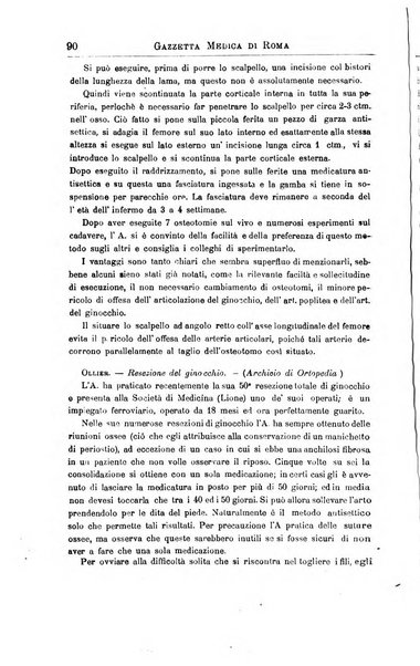 Gazzetta medica di Roma