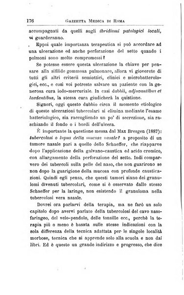 Gazzetta medica di Roma