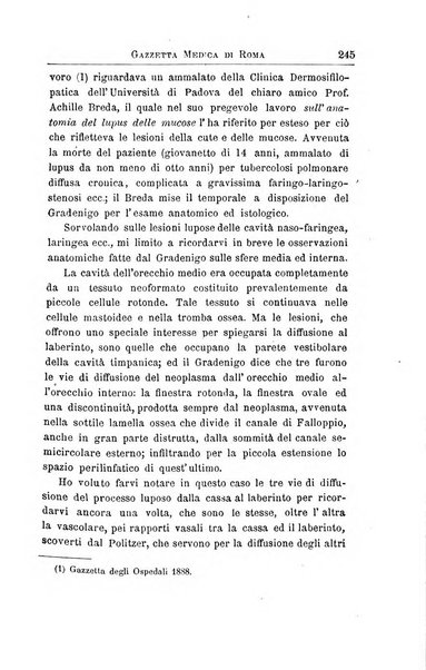 Gazzetta medica di Roma