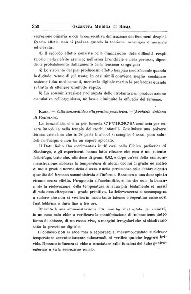 Gazzetta medica di Roma