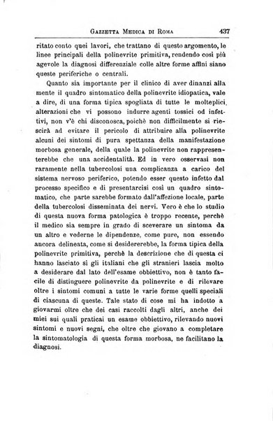 Gazzetta medica di Roma