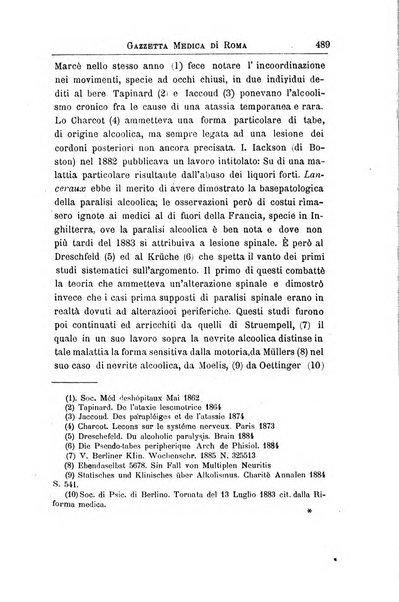 Gazzetta medica di Roma