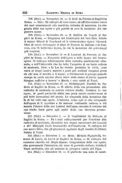 Gazzetta medica di Roma