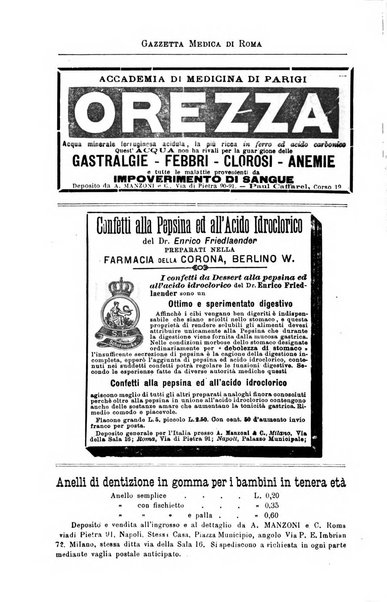 Gazzetta medica di Roma