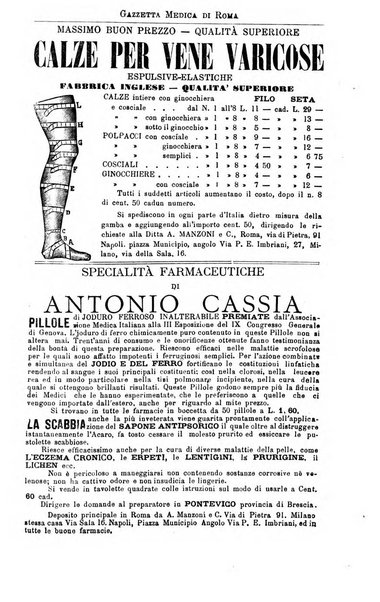 Gazzetta medica di Roma