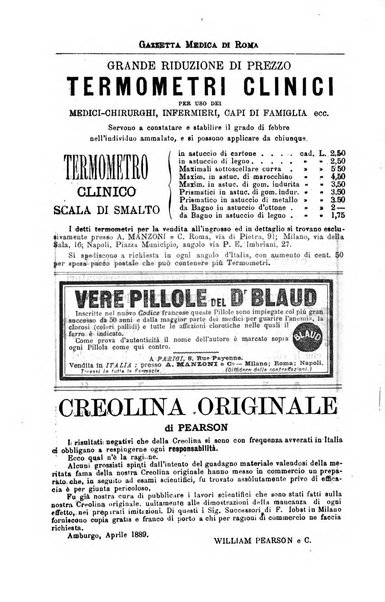 Gazzetta medica di Roma