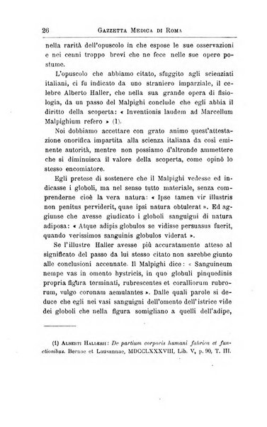 Gazzetta medica di Roma