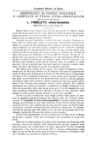 Gazzetta medica di Roma