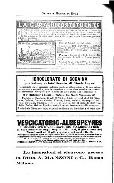 Gazzetta medica di Roma