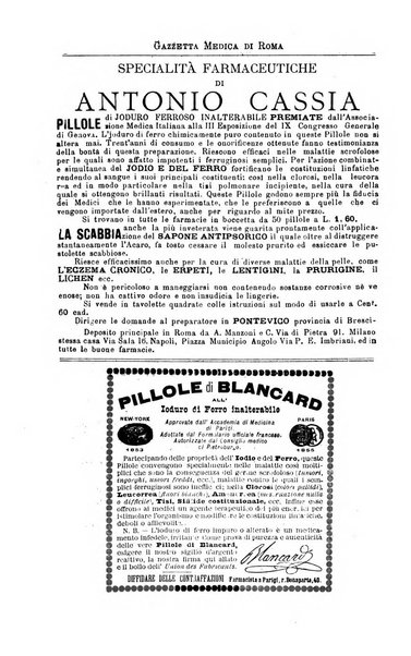 Gazzetta medica di Roma