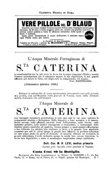 Gazzetta medica di Roma