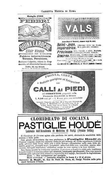 Gazzetta medica di Roma