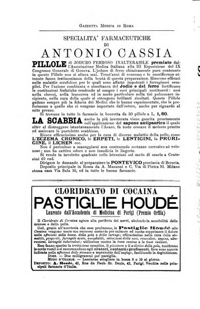 Gazzetta medica di Roma