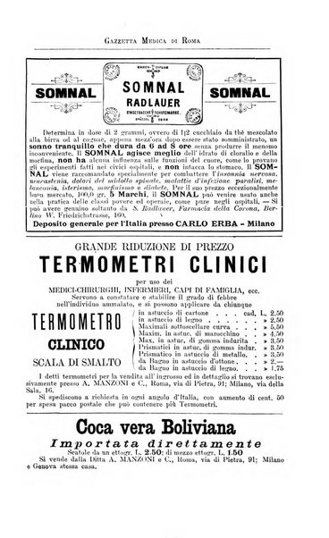 Gazzetta medica di Roma