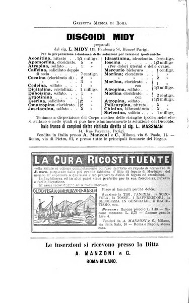 Gazzetta medica di Roma