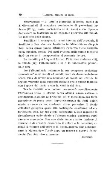 Gazzetta medica di Roma