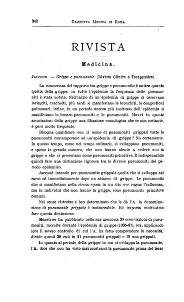 Gazzetta medica di Roma