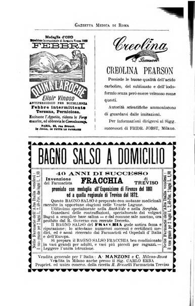 Gazzetta medica di Roma