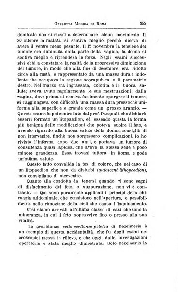 Gazzetta medica di Roma