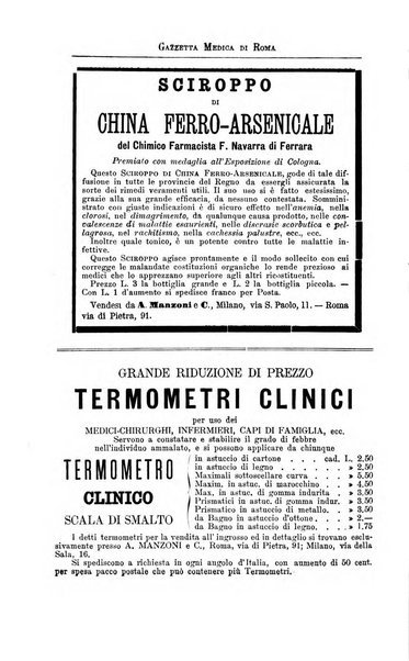 Gazzetta medica di Roma