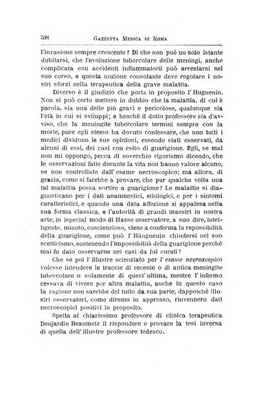 Gazzetta medica di Roma