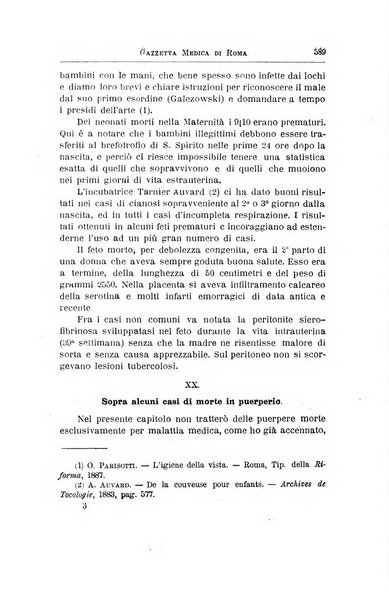 Gazzetta medica di Roma