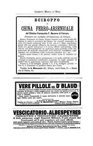 Gazzetta medica di Roma