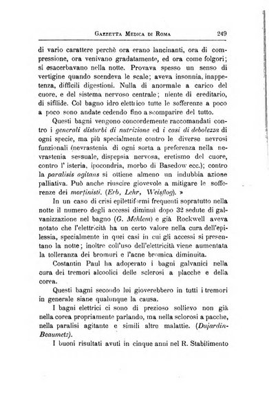 Gazzetta medica di Roma