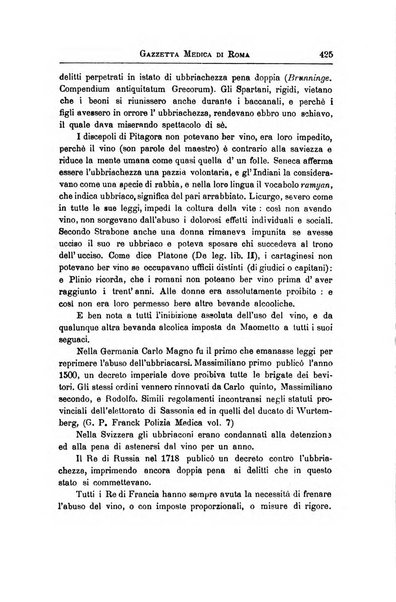 Gazzetta medica di Roma