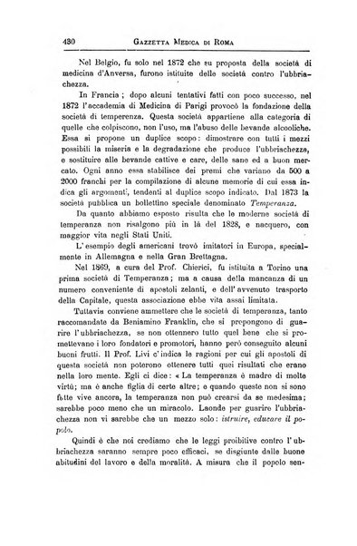 Gazzetta medica di Roma