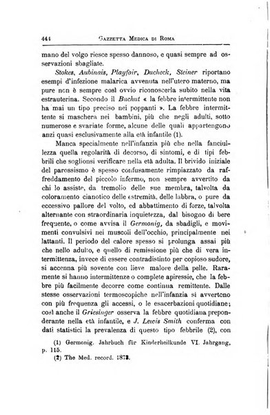 Gazzetta medica di Roma