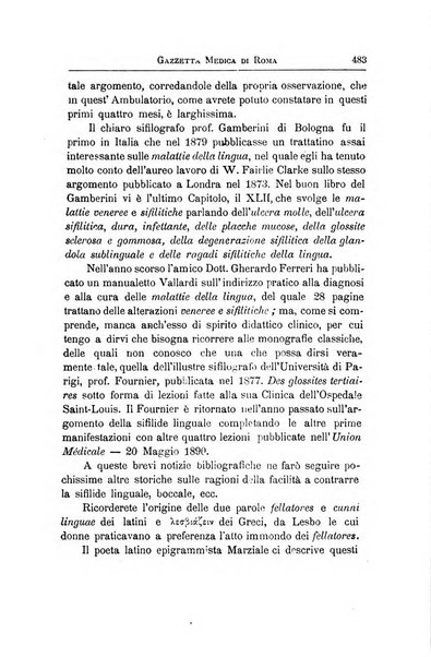 Gazzetta medica di Roma