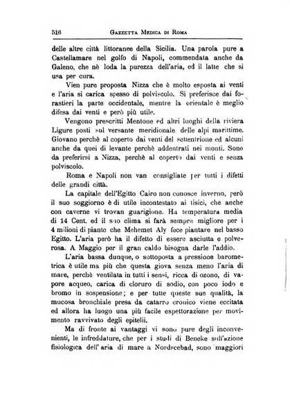 Gazzetta medica di Roma