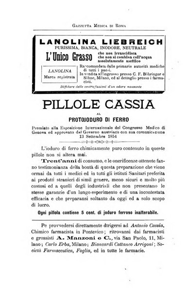 Gazzetta medica di Roma