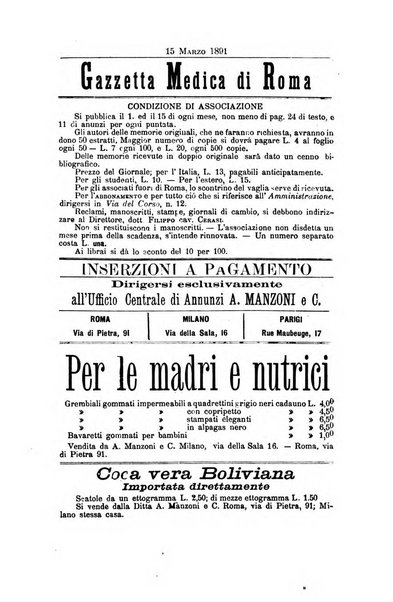 Gazzetta medica di Roma