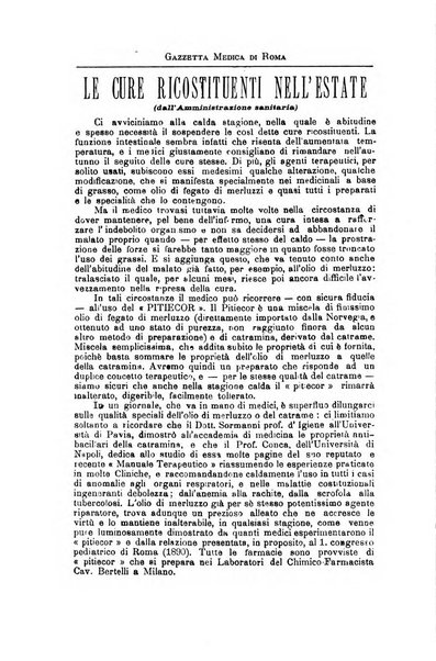 Gazzetta medica di Roma