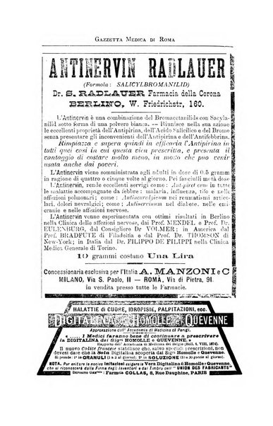 Gazzetta medica di Roma