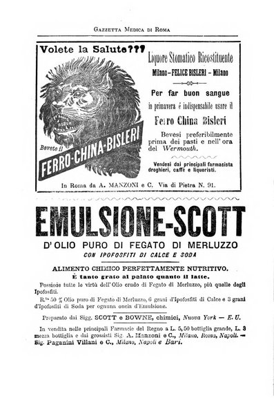 Gazzetta medica di Roma