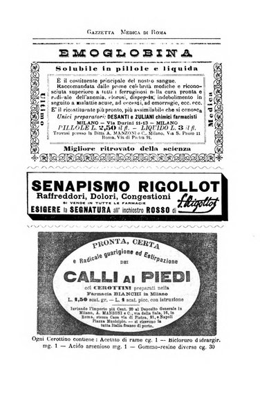 Gazzetta medica di Roma