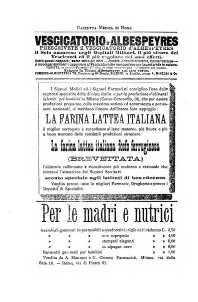 Gazzetta medica di Roma