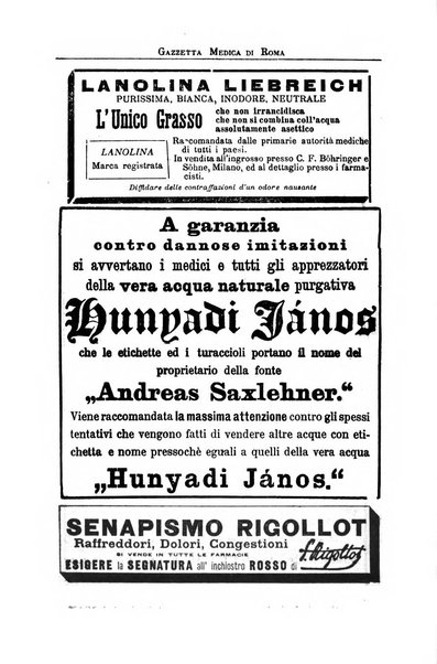 Gazzetta medica di Roma