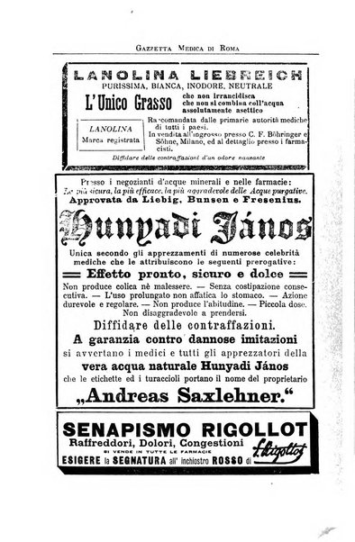 Gazzetta medica di Roma