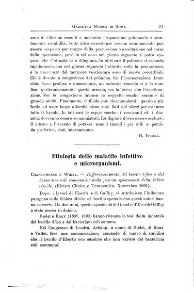 Gazzetta medica di Roma