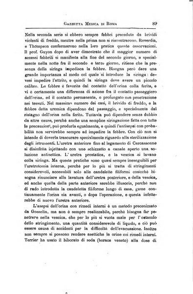 Gazzetta medica di Roma